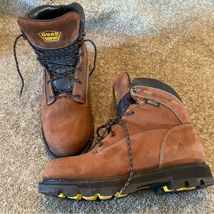 LaCrosse Men's 6” Forum Brown- 12 wide Leather Work Boots - 461010